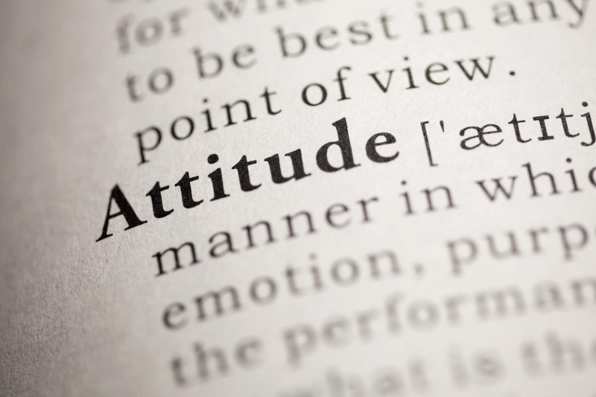 Attitude Synonyms