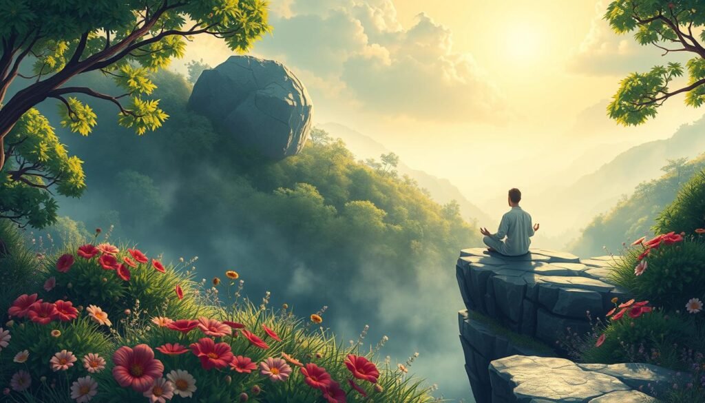 Mindfulness for overcoming spiritual obstacles