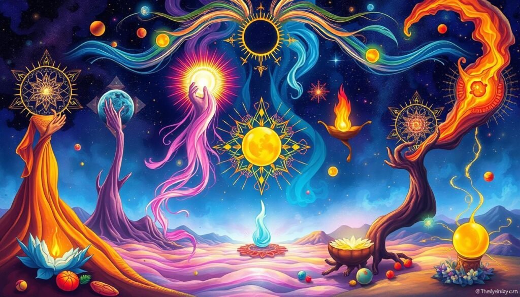 Seven stages of spiritual alchemy